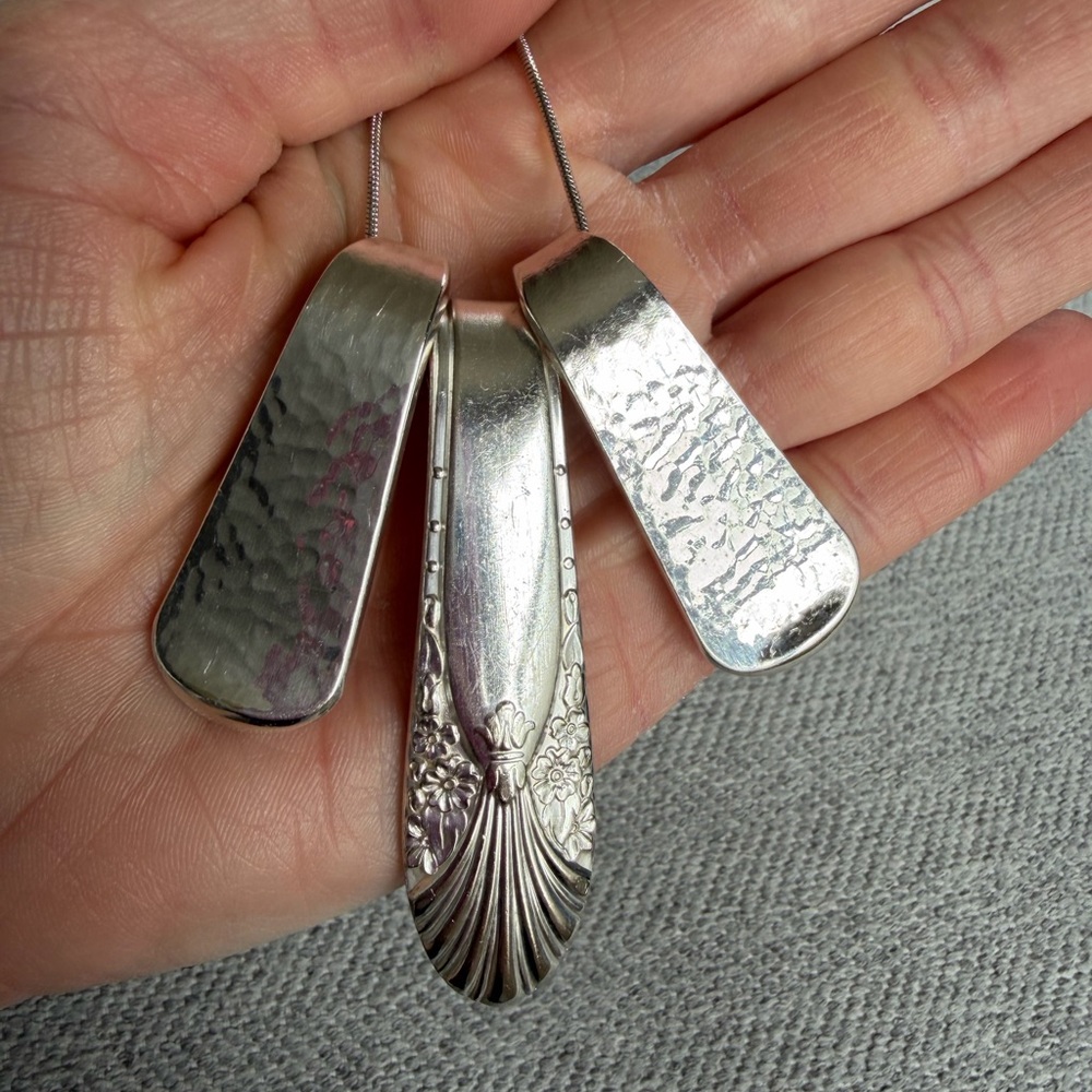 Silverware Pendant Necklace - Picture 5 of 7